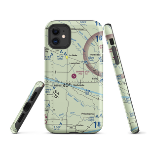 Sharpe Farms Airport (MO09) VFR Sectional  Tough iPhone Case