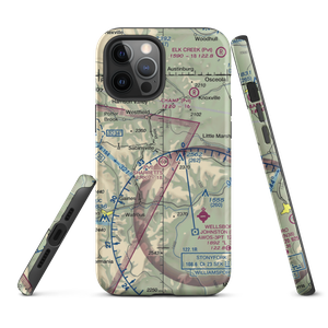 Sharretts Airport (PN91) VFR Sectional  Tough iPhone Case