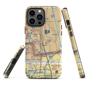 Shaull Farm Airstrip (48CO) VFR Sectional  Tough iPhone Case