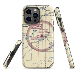 Shaw Aerial Spraying Airport (7KS8) VFR Sectional  Tough iPhone Case