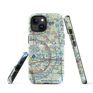 Shaw Crop Service Airport (LA13) VFR Sectional  Tough iPhone Case