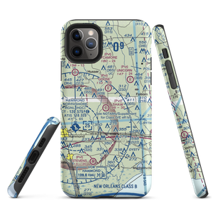 Shaw Crop Service Airport (LA13) VFR Sectional  Tough iPhone Case