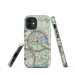 Shawano Municipal Airport (EZS) VFR Sectional  Tough iPhone Case