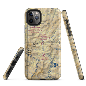 Shearer US Forest Service Airport (2U5) VFR Sectional  Tough iPhone Case