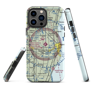 Sheboygan County Memorial Airport (SBM) VFR Sectional  Tough iPhone Case