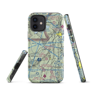 Sheeley's Farm Airport (NK08) VFR Sectional  Tough iPhone Case