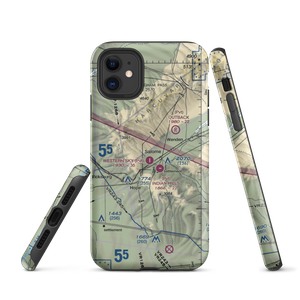 Sheepy Hollow Ranch Airfield (AZ40) VFR Sectional  Tough iPhone Case