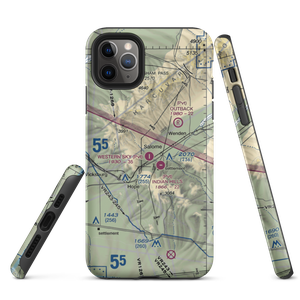 Sheepy Hollow Ranch Airfield (AZ40) VFR Sectional  Tough iPhone Case