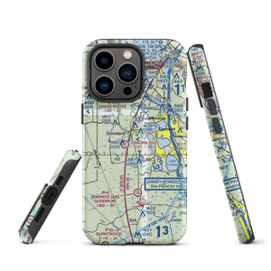 Sheets Airport (FA42) VFR Sectional  Tough iPhone Case