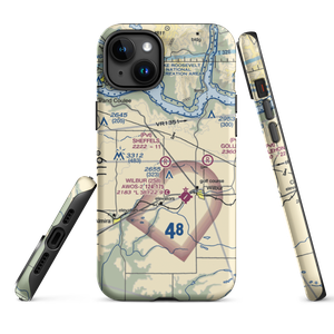 Sheffels Ranch Airport (42WA) VFR Sectional  Tough iPhone Case