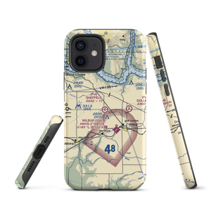 Sheffels Ranch Airport (42WA) VFR Sectional  Tough iPhone Case