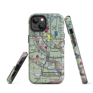 Sheffield-Smith Airstrip (OK83) VFR Sectional  Tough iPhone Case