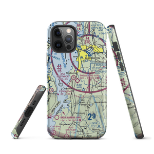 Shelburne Airport (VT8) VFR Sectional  Tough iPhone Case