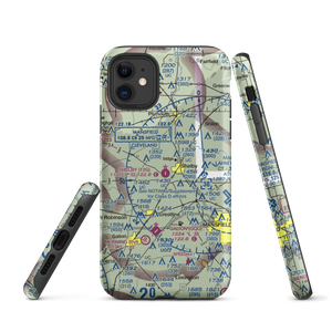 Shelby Community Airport (12G) VFR Sectional  Tough iPhone Case