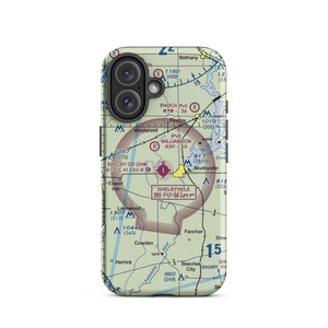 Shelby County Airport (2H0) VFR Sectional  Tough iPhone Case
