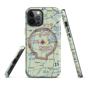 Shelby County Airport (2H0) VFR Sectional  Tough iPhone Case