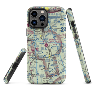 Shelby County Airport (EET) VFR Sectional  Tough iPhone Case