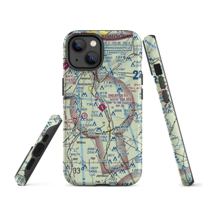 Shelby County Airport (EET) VFR Sectional  Tough iPhone Case