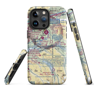 Shelby Strip (AA25) VFR Sectional  Tough iPhone Case