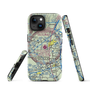 Shelby-Cleveland County Regional Airport (EHO) VFR Sectional  Tough iPhone Case