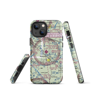 Shelbyville Municipal Airport (GEZ) VFR Sectional  Tough iPhone Case