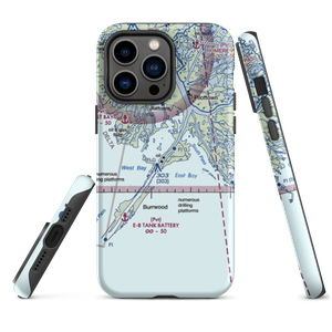 Shell Central Facilities Seaplane Base (53LA) VFR Sectional  Tough iPhone Case