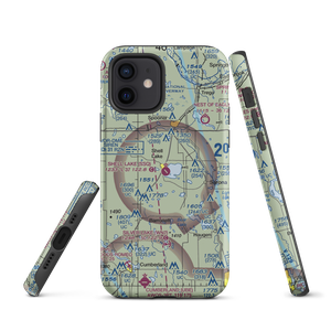 Shell Lake Municipal Airport (SSQ) VFR Sectional  Tough iPhone Case