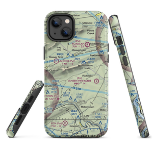 Shelley Private Airport (27PN) VFR Sectional  Tough iPhone Case