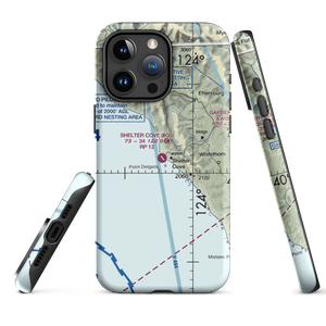 Shelter Cove Airport (0Q5) VFR Sectional  Tough iPhone Case