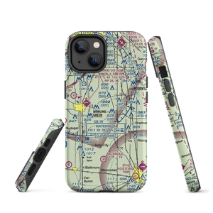 Shelton Airport (6OH6) VFR Sectional  Tough iPhone Case