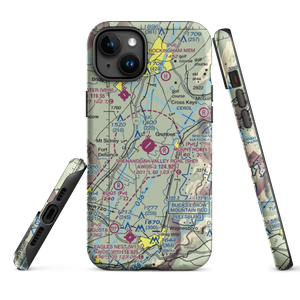 Shenandoah Valley Regional Airport (SHD) VFR Sectional  Tough iPhone Case