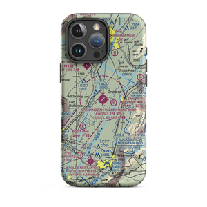 Shenandoah Valley Regional Airport (SHD) VFR Sectional  Tough iPhone Case