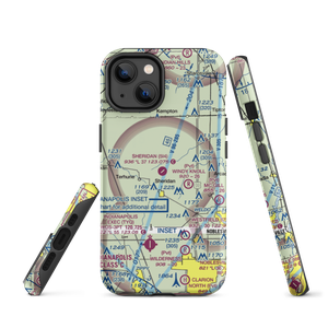 Sheridan Airport (5I4) VFR Sectional  Tough iPhone Case