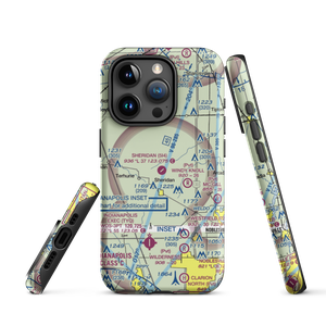 Sheridan Airport (5I4) VFR Sectional  Tough iPhone Case