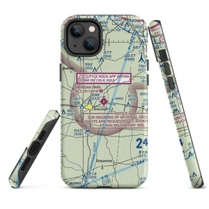 Sheridan Municipal Airport (9M8) VFR Sectional  Tough iPhone Case