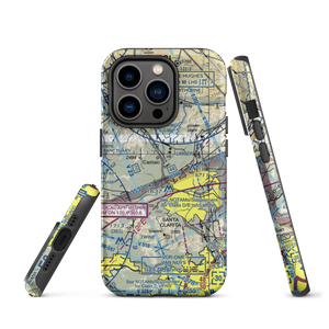 Sheriff's Wayside Heliport (81L) VFR Sectional  Tough iPhone Case
