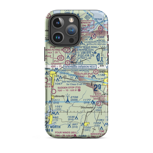 Sherman (Frog Pond) Airport (14XA) VFR Sectional  Tough iPhone Case