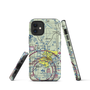Sherman Airport (IA28) VFR Sectional  Tough iPhone Case