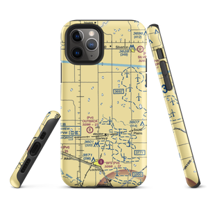 Sherman Airport (TS39) VFR Sectional  Tough iPhone Case