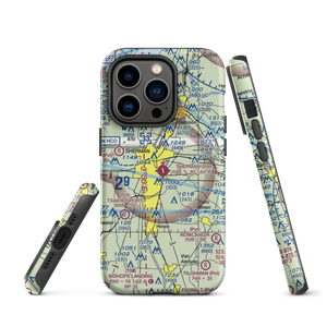 Sherman Municipal Airport (SWI) VFR Sectional  Tough iPhone Case