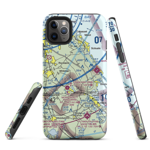 Sherman-Private Airport (MA63) VFR Sectional  Tough iPhone Case