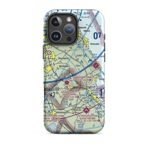 Sherman-Private Airport (MA63) VFR Sectional  Tough iPhone Case