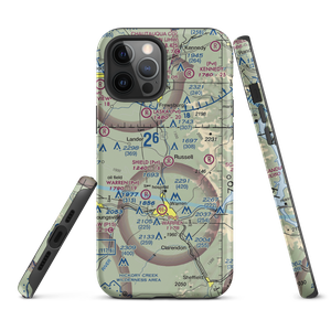 Shield Farm Airport (5PA6) VFR Sectional  Tough iPhone Case