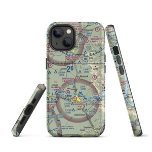 Shield Farm Airport (5PA6) VFR Sectional  Tough iPhone Case