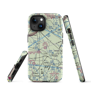 Shiloh Plantation Airport (SC69) VFR Sectional  Tough iPhone Case