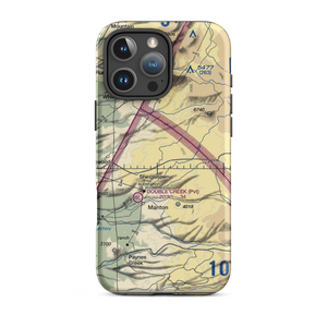 Shingletown Airport (0Q6) VFR Sectional  Tough iPhone Case