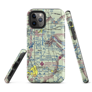 Shinn Bone Lane Airport (IN35) VFR Sectional  Tough iPhone Case