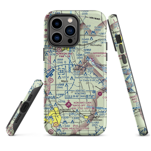 Shinn Bone Lane Airport (IN35) VFR Sectional  Tough iPhone Case