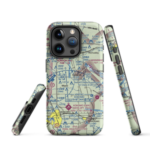 Shinn Bone Lane Airport (IN35) VFR Sectional  Tough iPhone Case