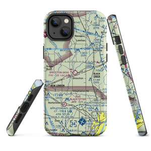 Shiocton Airport (W34) VFR Sectional  Tough iPhone Case